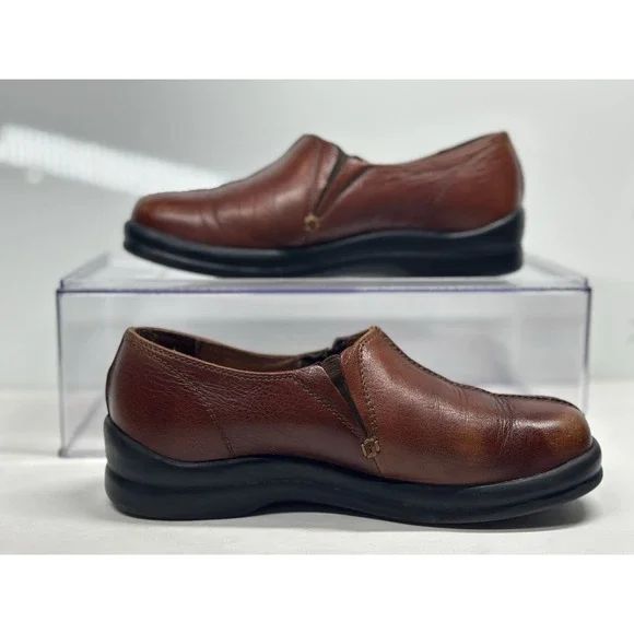 Footprints Birkenstocks Women's Comfort Shoes Size EU 36 US 5/5.5 Brown Slip Ons - Picture 2 of 11